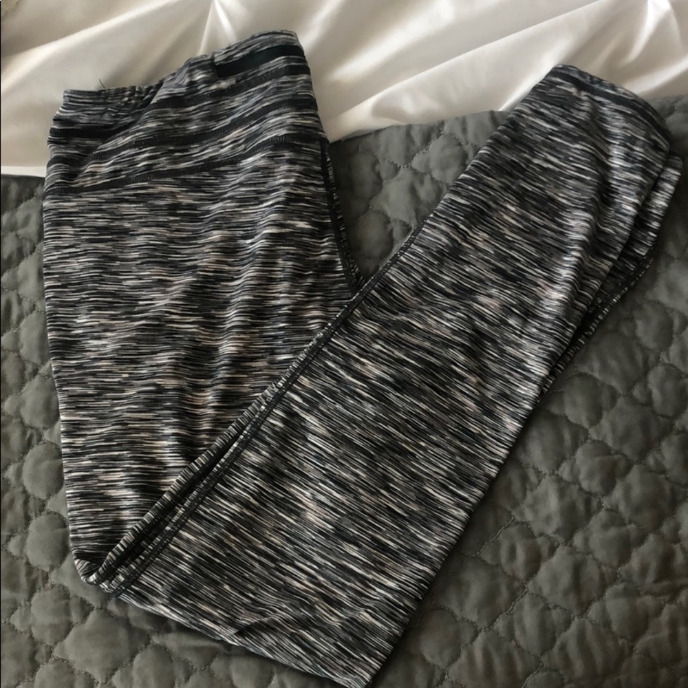 Gray leggings